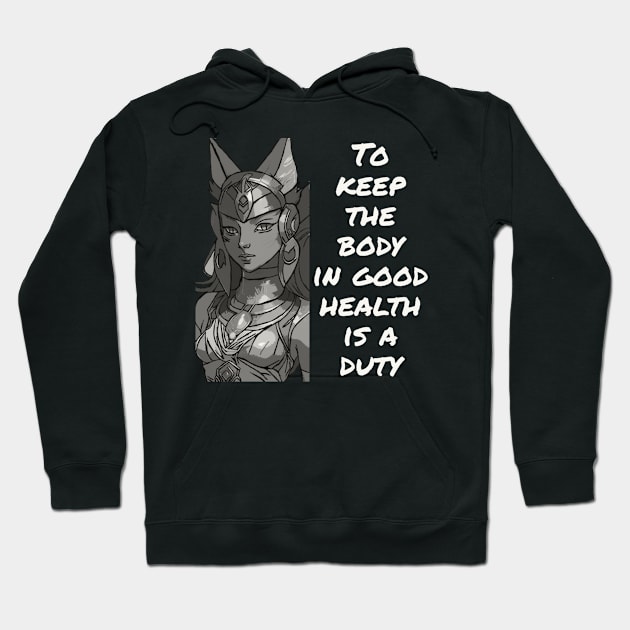 Bastet Feline Protector Hoodie by DravenWaylon